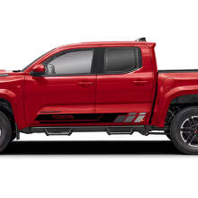 Retro Style Side Door Stripes Vinyl Decal Kit for Toyota Tacoma_7