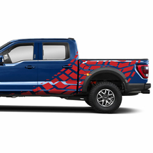 Side Topographic Graphics Vinyl Decals Sticker for Ford F150 Tremor
 3