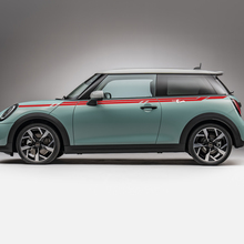 Side Racing Accents stripes graphics decal for Mini Cooper S 2
 3