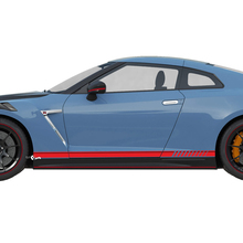 2x Side Doors Graphics Hash Decal Kit for Nissan GT-R
 2