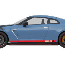 2x Side Doors Graphics Nismo Stripe Line Decal Kit for Nissan GT-R 4
 2