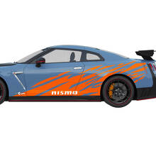 2x Side Graphics Nismo Stripe Line Decal Kit for Nissan GT-R
 3
