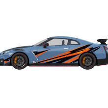 Side Graphics Nismo Stripe Line Decal Kit for Nissan GT-R
 2