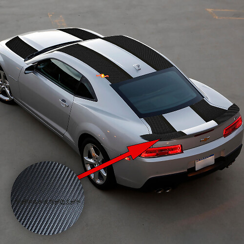 Rally Racing Stripes Decals Graphics for Camaro Transformers Special Carbon Edition
