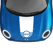MINI Hood Racing Central Stripe Rally Decal graphics sticker for MINI Cooper
 2