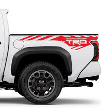 Autocollants Graphiques TRD off Road pour Flanc de Benne de Camion 2 pour Toyota Tacoma 4e Génération 3