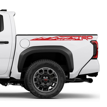Mountains TRD off Road Bedside Truck Decals Stickers for Toyota Tacoma 4th Gen
 3