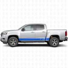 Alpine Ridge Door & Rocker Panel Vinyl Stripes for Chevrolet Colorado 2nd Gen 2015-2022_5