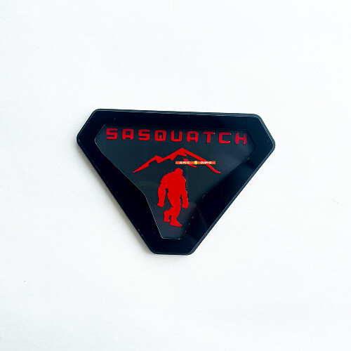 Sasquatch Yeti Bigfoot 3D Fender or Tailgate Badge_1