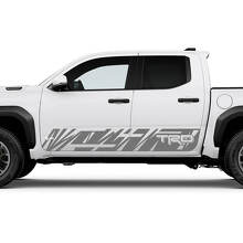 TRD off Road Mountains Side Rocker Panel Decals Stickers for Toyota Tacoma Fourth generation
 2