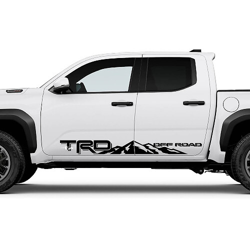 TRD Off Road Side Rocker Panel Decals Stickers for Toyota Tacoma
 1