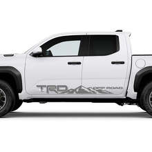 TRD Off Road Side Rocker Panel Decals Stickers for Toyota Tacoma
 3