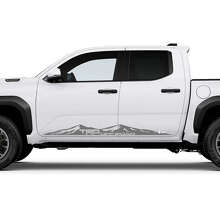 TRD Off Road Side Mountains Rocker Panel Decals Stickers 4 for Toyota Tacoma 2