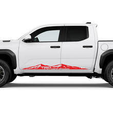 TRD Off Road US Side Mountains Rocker Panel Decals Stickers for Toyota Tacoma 2
 3