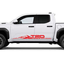 TRD Off Road Side Mountains Rocker Panel Decals Stickers 3 for Toyota Tacoma 3
