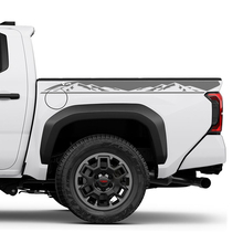 Mountains Bedside Truck Decals Stickers for Toyota Tacoma 4th Gen
 2
