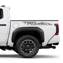 Mountains Bedside Truck Decals Stickers for Toyota Tacoma 4th Gen
 2