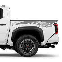 TRD off Road Mountains Bedside Truck Decals Stickers for Toyota Tacoma 2
 2