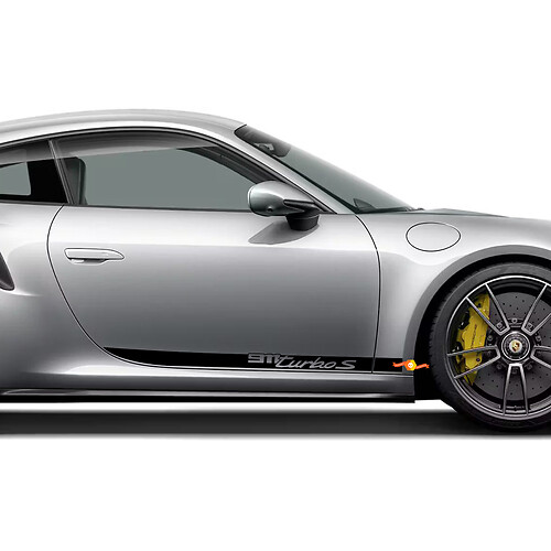 Side 911 Dakar Doors Stripes Kit Decal Sticker for Porsche 911 Dakar
