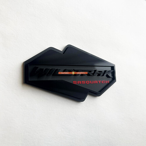 Bronco Mountains Edition Fender Badges Tailgate Emblem 3D Badge
 1