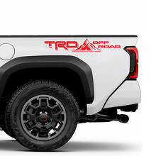 TRD off Road Doors Side Bedside Racing Stripe Truck Decals Stickers for Toyota Tacoma 4th Gen
 3