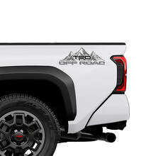 TRD off Road Doors Side Bedside Trees Truck Decals Stickers for Toyota Tacoma 4th Gen
 2