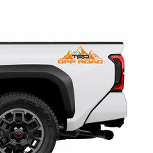 TRD off Road Doors Side Bedside Trees Truck Decals Stickers for Toyota Tacoma 4th Gen
 3