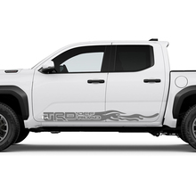 TRD Off Road Side Mountains Sun Rocker Panel Decals Stickers for Toyota Tacoma
 2