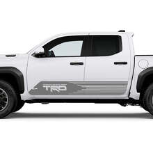 TRD Off Road Side Racing Stripes Rocker Panel Decals Stickers for Toyota Tacoma
 2
