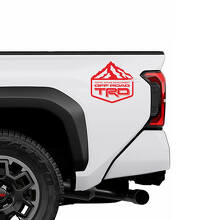 TRD Off Road Mountains BedSide Side Truck Decals Stickers 4 for Toyota Trucks 2