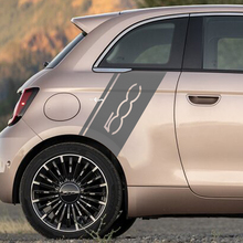 Rear Fender Stripe Decal side Graphics stripes for Fiat 500
 2