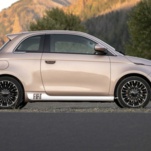 Rocker Panel Stripe Decal side Graphics stripes for Fiat 500
 2