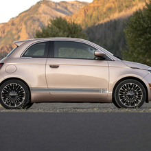Rocker Panel Stripe Decal side Graphics stripes for Fiat 500 2
 2