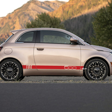 Rocker Panel Stripe Decal side Graphics stripes for Fiat 500 3
 3