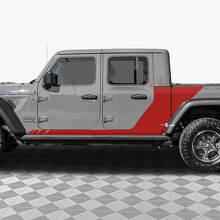Rear Side Doors Vinyl decal sticker fit Jeep Gladiator 2
 2