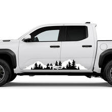 TRD Off Road Side Mountains Trees Rocker Panel Decals Stickers for Toyota Tacoma
 3