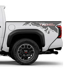 TRD Off Road Mountains BedSide Side Truck Decals Stickers for Toyota Truck
 3