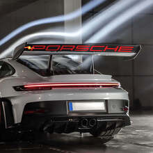 Weissach Rear Wing GT3 RS Spoiler Decal Sticker for Porsche GT3
 3