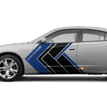 Two colors Side Stripes Decals Stickers For Dodge Charger 2
 2
