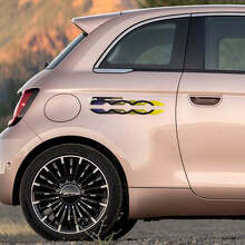 500 Decal Sticker Side Graphics for Fiat 500
 3