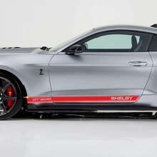 GT500 Shelby Rocker Panel Decals Stickers 2 for Musclecar Musclecarmodel 3