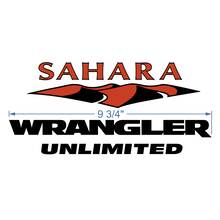 Sahara Dunes Wrangler Unlimited decals stickers for Jeep Sahara Wrangler Unlimited CJ TJ YK JK XJ
 3