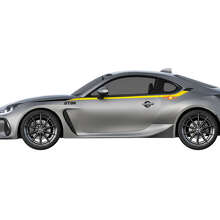 Racing Stripes Side Vinyl Decal Sticker for Toyota GR86_2