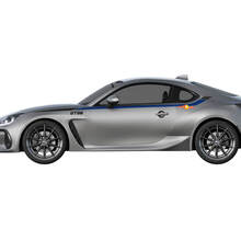 Pair of Racing Stripes Vinyl Decal Stickers for Toyota TRD GT86
 3