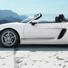 Porsche 718 Cayman Boxter T Side Stripes Kit Decal Sticker
 2