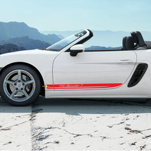 Porsche 718 Cayman Boxter T Side Stripes Kit Decal Sticker
 3