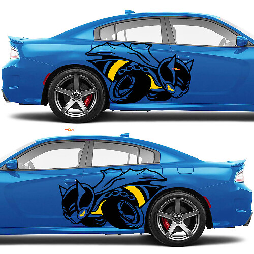 BatBee Side Decals Stickers For Dodge Challenger or Charger
