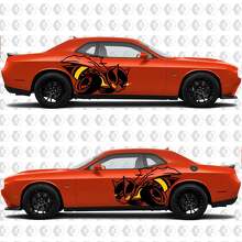 BatBee Side Vinyl Decal Kit for Dodge Charger or Challenger_2