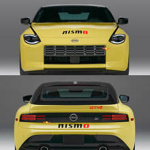 Nismo Side Checkered Stripe Decal Full Kit for Nissan Z GT4
 2