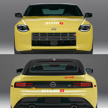 Nismo Side Checkered Stripe Decal Full Kit for Nissan Z GT4
 4